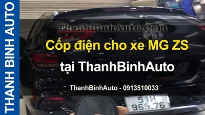 Video Cốp điện cho xe MG ZS tại ThanhBinhAuto